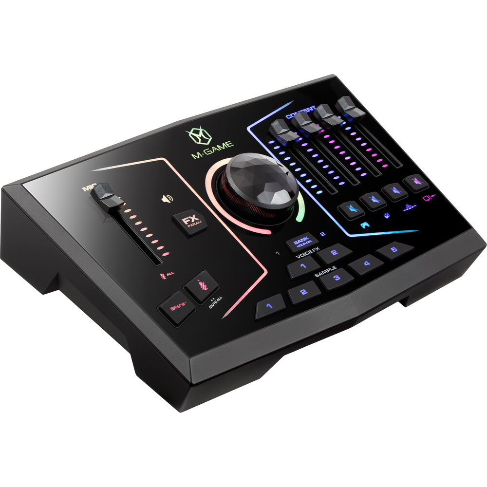 M-Audio M-Game RGB Dual 믹서형 스트리밍 오디오 인터페이스