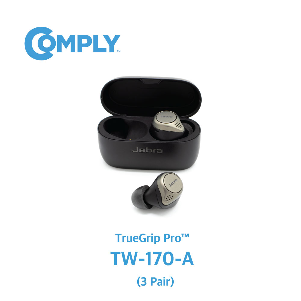 COMPLY 컴플라이 폼팁 TrueGrip Pro TW-170-A Jabra 65T &amp; 75T 전용 (3 pair / 3쌍)