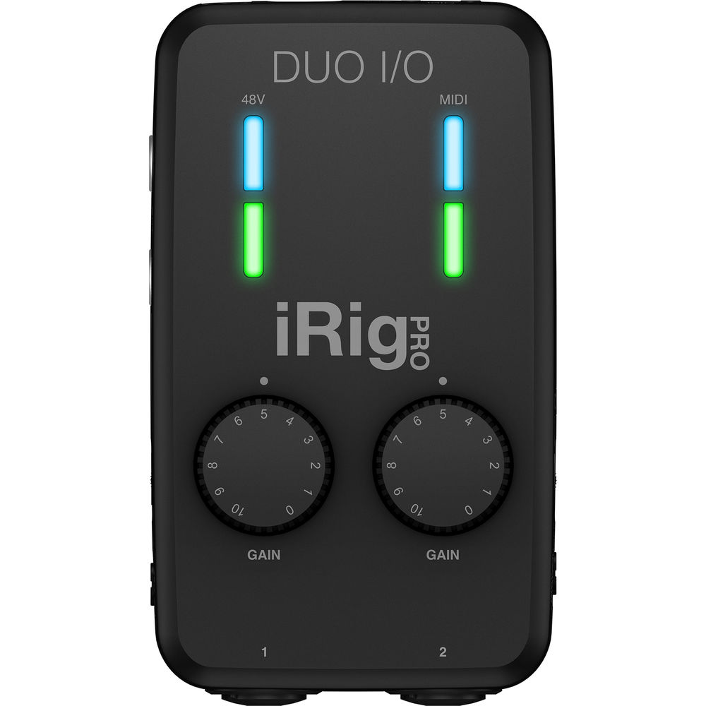 IK Multimedia iRig Pro Duo I/O 모바일 2채널 오디오 미디 인터페이스