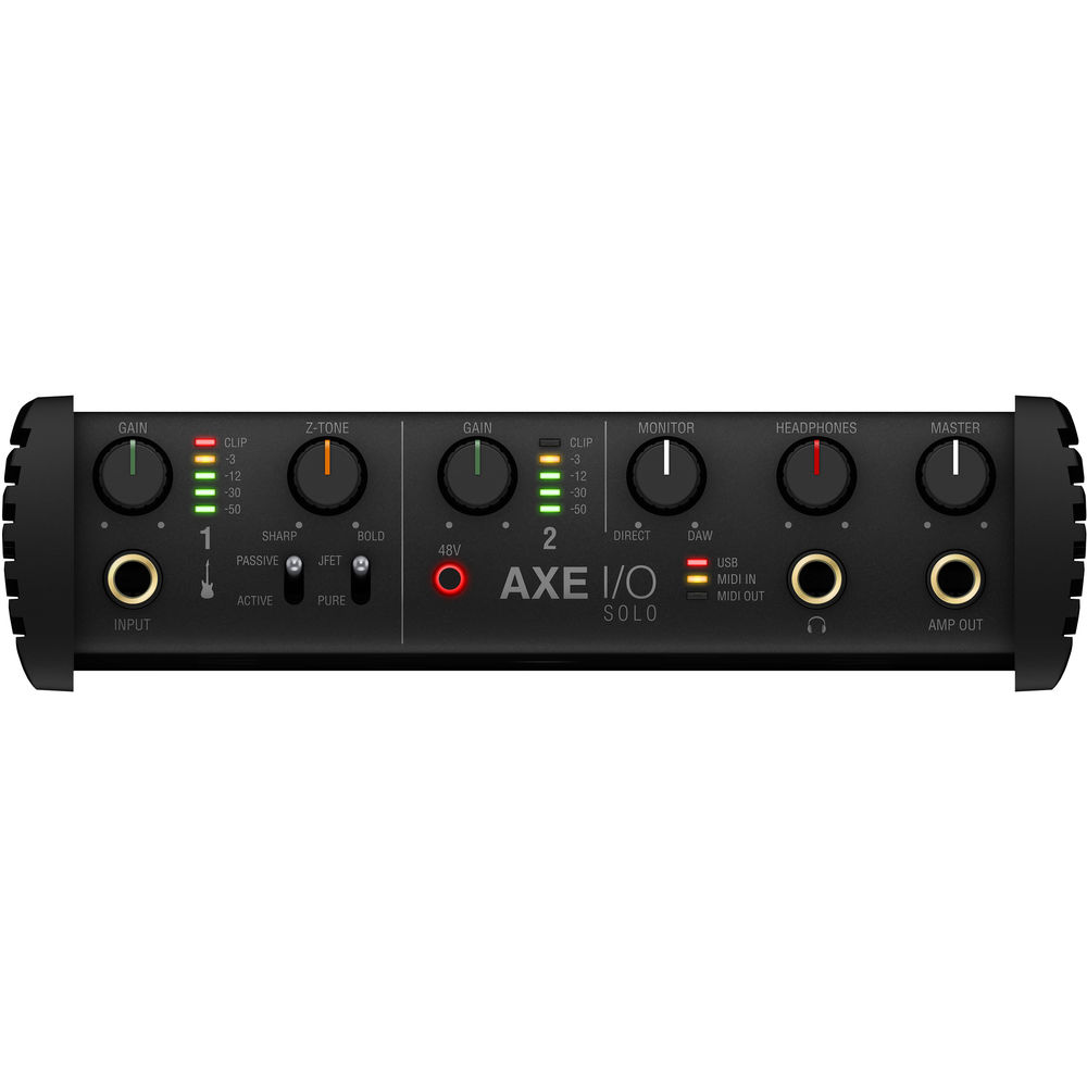 IK Multimedia AXE I/O SOLO 컴팩트 기타,베이스 오디오 인터페이스