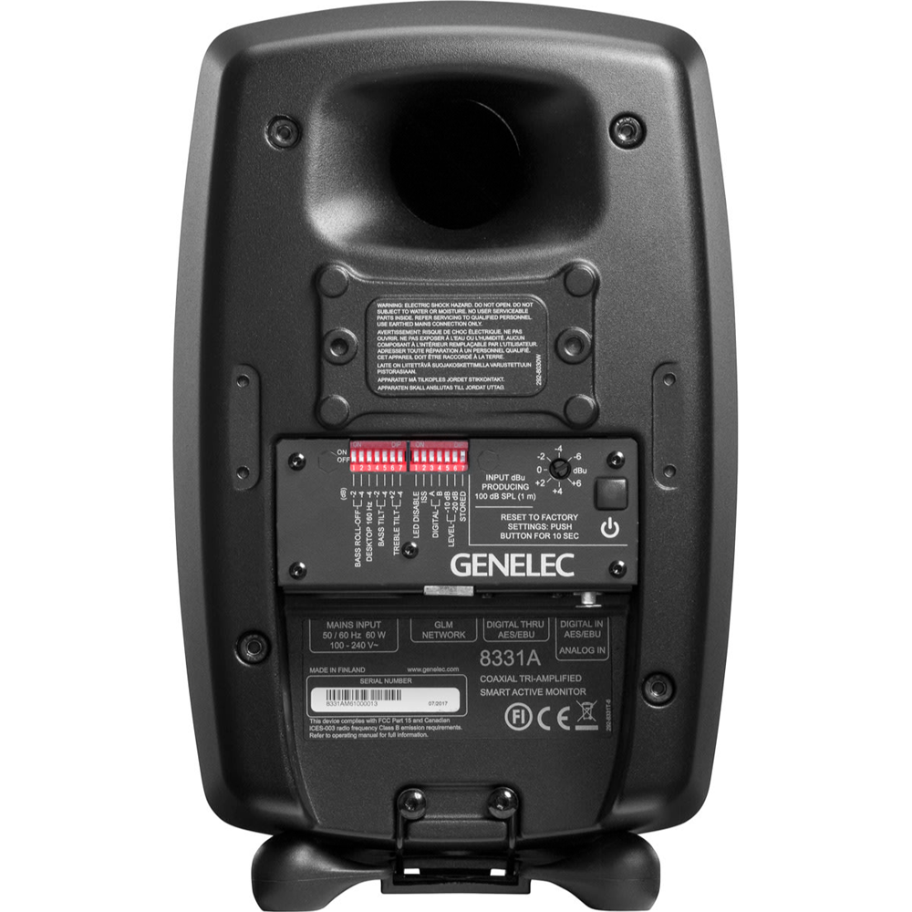 Genelec 8331A SAM 동축 블랙 + 제네렉 GLM Kit + 9101B 무선 리모컨 패키지