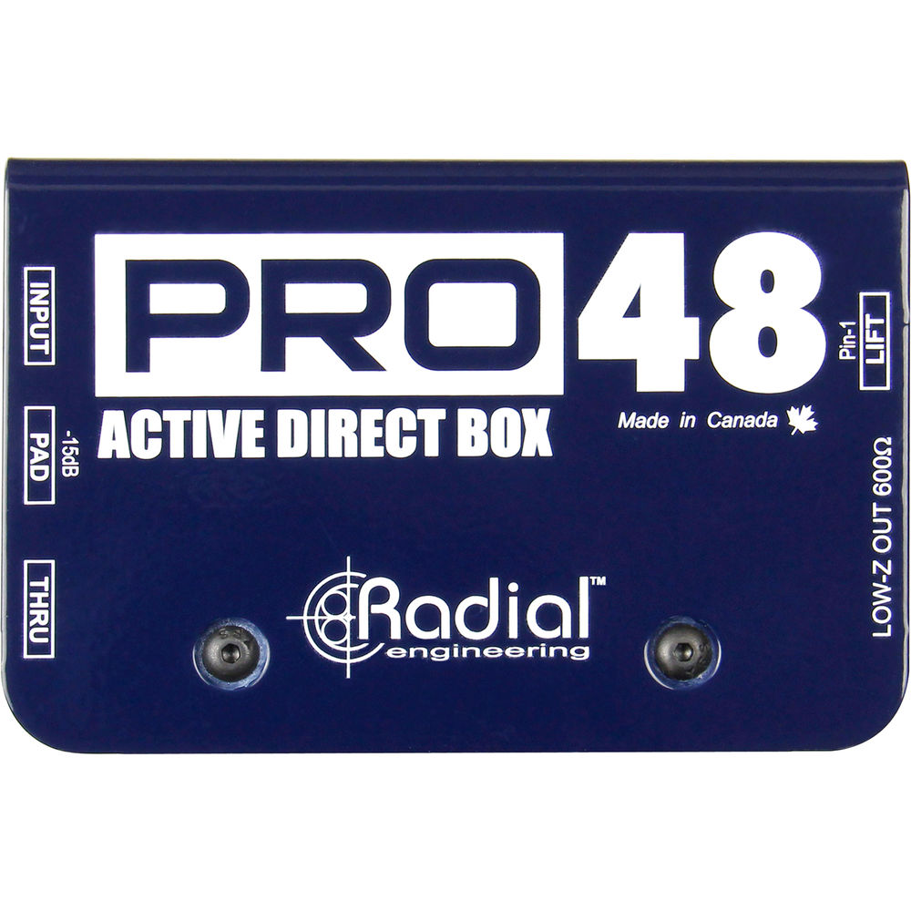 Radial PRO 48 레디얼 액티브 다이렉트 박스