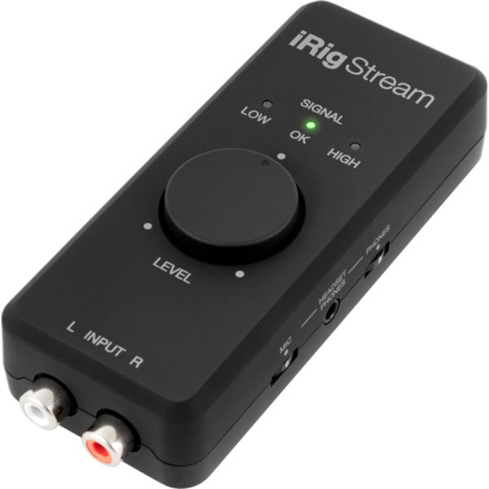 IK Multimedia iRig Stream - 모바일 스트리밍 오디오 인터페이스
