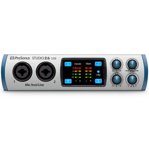 PreSonus Studio 26 - USB 오디오 인터페이스