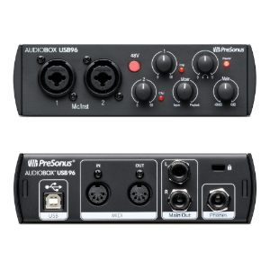 PreSonus AudioBox USB 96 블랙 프리소너스 오디오 인터페이스