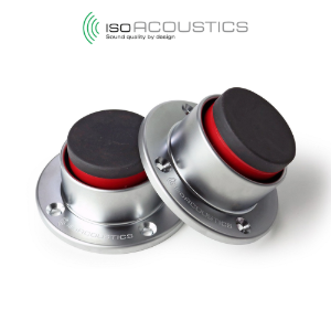 Iso Acoustics Stage 1 (4개) 스피커 및 Hi-Fi 기기 진동방지 고무 다리
