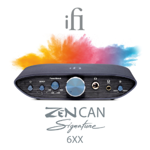 [iFi Audio] ZEN CAN Signature 6XX 거치형 아날로그 헤드폰 앰프