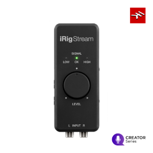 [IK Multimedia] iRig Stream - 모바일 스트리밍 오디오 인터페이스