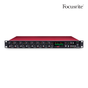 Focusrite Scarlett Octopre Dynamic - 8채널 마이크 프리앰프와 채널별 컴프레서 ADAT 컨버터