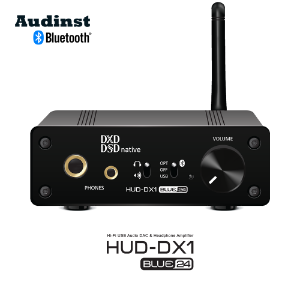 오딘스트 HUD-DX1 Blue24 / 블루투스 USB DAC 헤드폰 앰프 외장형 사운드카드