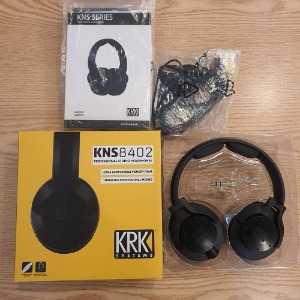 [단순반품] KRK KNS 8402 프로페셔널 모니터링 헤드폰