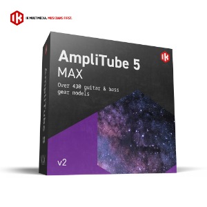 IK Multimedia Amplitube 5 MAX V2 앰플리튜브 기타/베이스 소프트웨어 / 전자배송