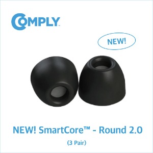 COMPLY NEW! SmartCore 이어팁 - 라운드 2.0 (3 pair)