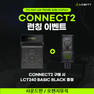 [예약주문] LEWITT CONNECT 2 르윗 USB-C 오디오 인터페이스